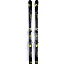 FISCHER RC4 WC GS MASTERS CURV(ATTACCO ESCLUSO) Black/yellow