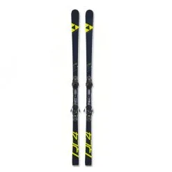 FISCHER RC4 WC GS MEN CURV BOOSTER (ATTACCO ESCLUSO) Black/yellow