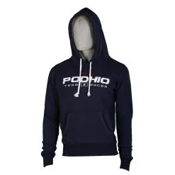 PODHIO FELPA BIG CON CAPPUCCIO E MARSUPIO JUNIOR Blu Navy