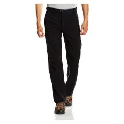 CMP PANTALONE UOMO SOFTSHELL WIND PROTECT Black