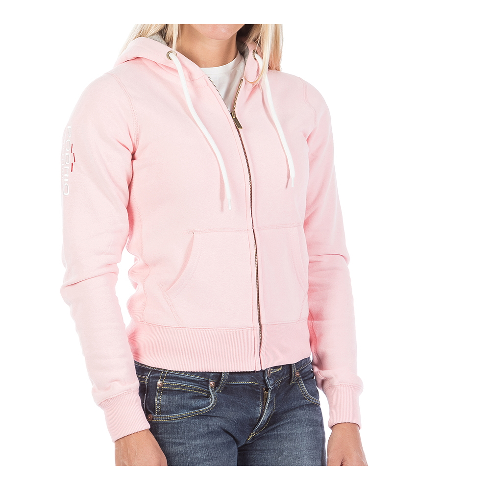 PODHIO FELPA AUTHENTIC 360 DONNA CON ZIP E CAPPUCCIO Rosa 1 PODHIO FELPA AUTHENTIC 360 DONNA CON ZIP E CAPPUCCIO Rosa
