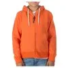 PODHIO FELPA AUTHENTIC 360 JUNIOR CON ZIP E CAPPUCCIO Arancio