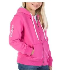 PODHIO FELPA AUTHENTIC 360 JUNIOR CON ZIP E CAPPUCCIO Fuxia