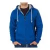 PODHIO FELPA AUTHENTIC 360 UOMO CON ZIP E CAPPUCCIO Azzurro