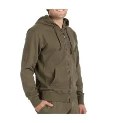 PODHIOFELPA FULL ZIP LIGHT 280 "TERRA" UOMO Forest