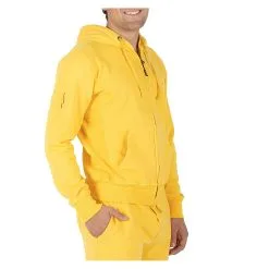 PODHIOFELPA FULL ZIP LIGHT 280 "TERRA" UOMO Giallo
