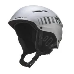 RH+ RIDER HELMET Matte Silver/grey