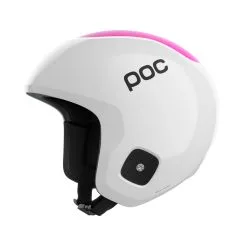 POC Casco Skull Dura JR White/fluo Pink
