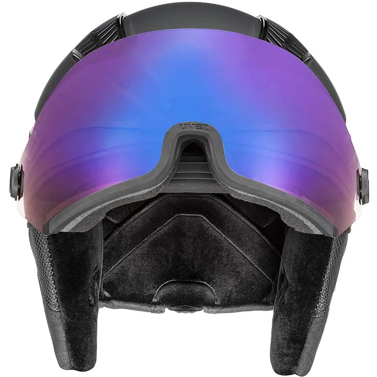 UVEXhlmt 600 Visor V (fofocromatico) Black Mat 2 UVEXhlmt 600 Visor V (fofocromatico) Black Mat - immagine 2