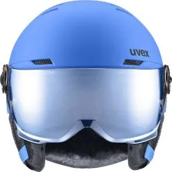 UVEXRocket Jr Visor Blue Mat -Vendite Rossignol A21 uvex 56626320 2 P