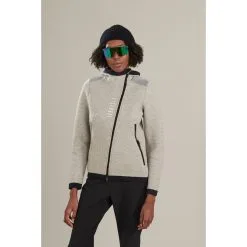 RH+ HOODY WOOLY SWEATER Light Grey Melange