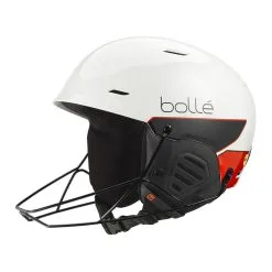BOLLE'MUTE SL MIPS + MENTONIERA Race White