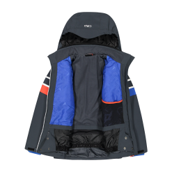 CMP Giacca Sci Bambino Con Inserti Sulle Maniche Titanio -Vendite Rossignol A22 cmp 31W0524U911 2 P