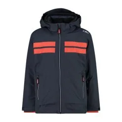 CMP Giacca Sci Bambino Classic In Twill (PFC Free) Titanio