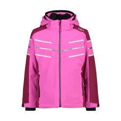 CMP Giacca Sci Bambina Con Inserti Sulle Maniche Purple Fluo