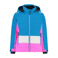 CMP Giacca Da Sci Da Bambina Con Clima Protect (PFC Free) Turchese