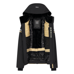 CMP Woman Jacket Zip Hood Nero Sesamo -Vendite Rossignol A22 cmp 32W025604UM 3 P