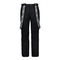 CMP Salopette Sci Uomo Con Bretelle Removibili Nero