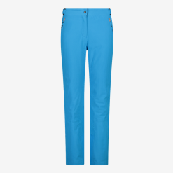 CMP Pantaloni Sci Stretch Clima Protect Da Donna Turchese