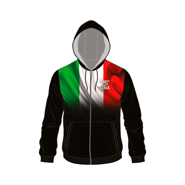 ENERGIAPURA FELPA FULL ZIP E CAPPUCCIO SISAK JR Italy 1 ENERGIAPURA FELPA FULL ZIP E CAPPUCCIO SISAK JR Italy