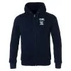 ENERGIAPURA KILCOCK - FELPA FULL ZIP E CAPPUCCIO SR Blu