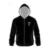 ENERGIAPURA KILCOCK - FELPA FULL ZIP E CAPPUCCIO SR Black