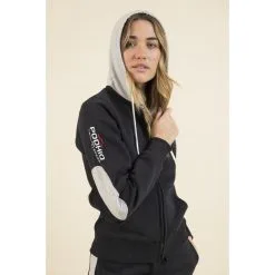 PODHIO FELPA AUTHENTIC 360 "GLITTER" DONNA Nero