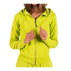 PODHIOFELPA FULL ZIP LIGHT 280 "TERRA" DONNA Lime