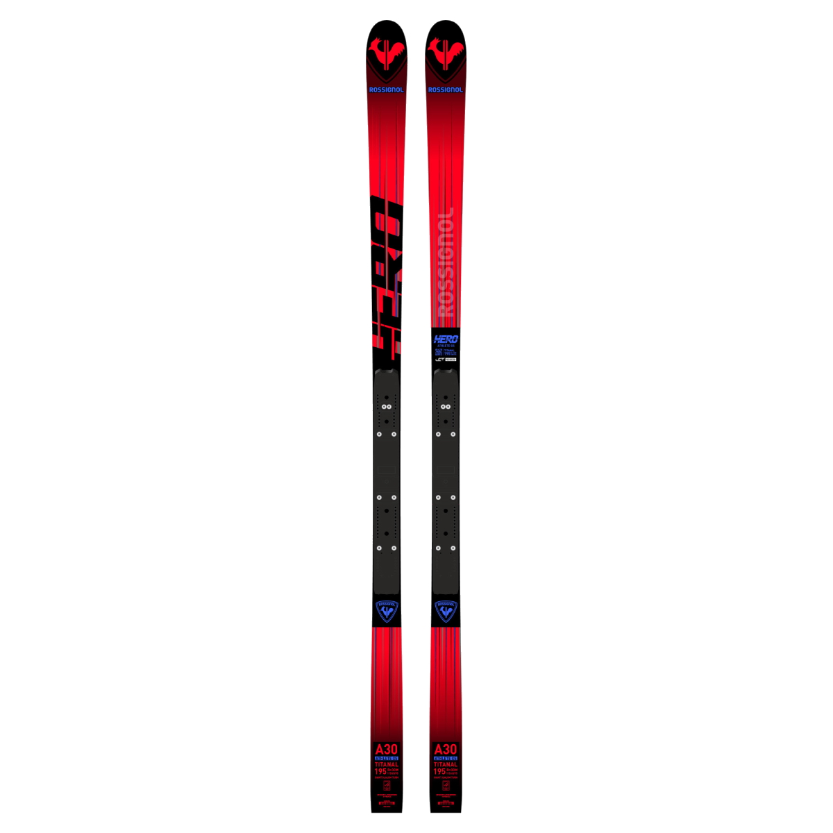 ROSSIGNOL HERO ATHLETE GS 170-185 R22 Red 1 ROSSIGNOL HERO ATHLETE GS 170-185 R22 Red